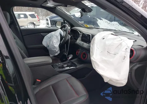 2021 Chevrolet Blazer Awd Rs из США, поврежденный, VIN 3GNKBKRS4MS581754